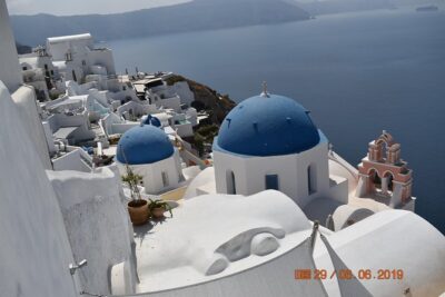 All of Santorini in 6 hours (private) - Skaros Rock: lava rock viewpoint and caldera drama