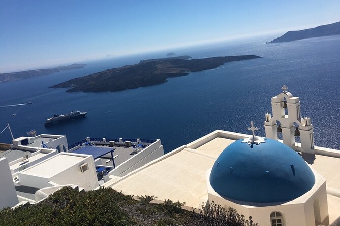Best of Santorini: 3-hour Private Tour with a Local Guide - Firostefani photo stop: the Blue Domed Church moment you’ll remember