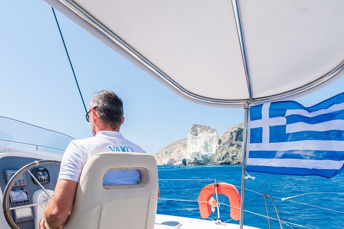 Best of Santorini Private Half-Day Catamaran Cruise with transfer and meal - Fira viewpoints without the Fira hassle: Immerovigli, Firostefani, and Gialos