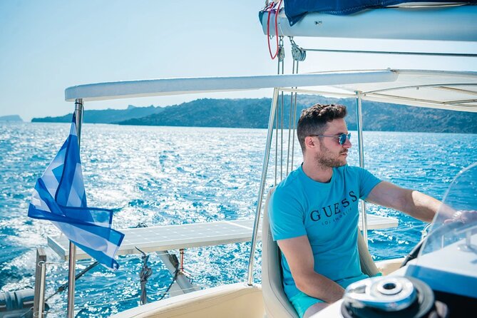 Best of Santorini Private Half-Day Catamaran Cruise with transfer and meal - Timing, motion, and how to not miss the fun parts