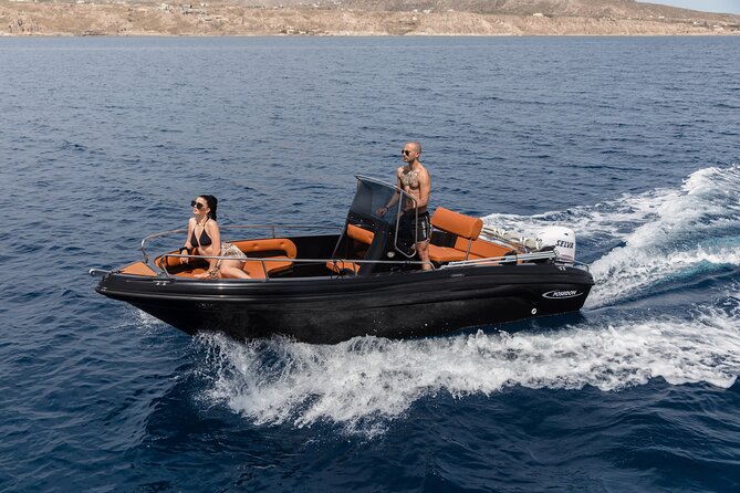 Boat Rental in Santorini License Free - What’s On Board: Gear, Comfort, and Tech That Actually Matters