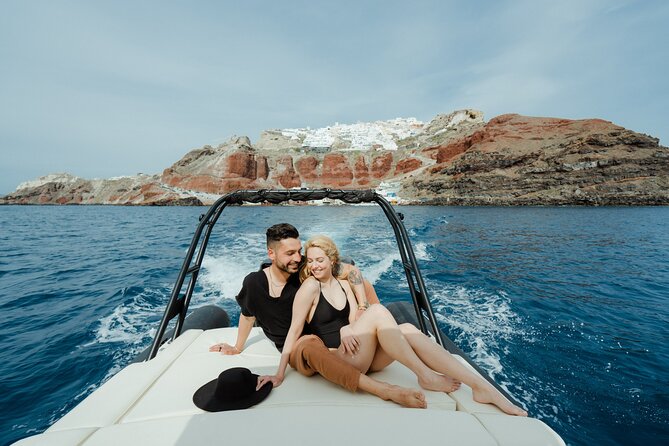 Exclusive cruise experience in Santorini - What You Get Included: Drinks, Snacks, and Snorkeling Gear