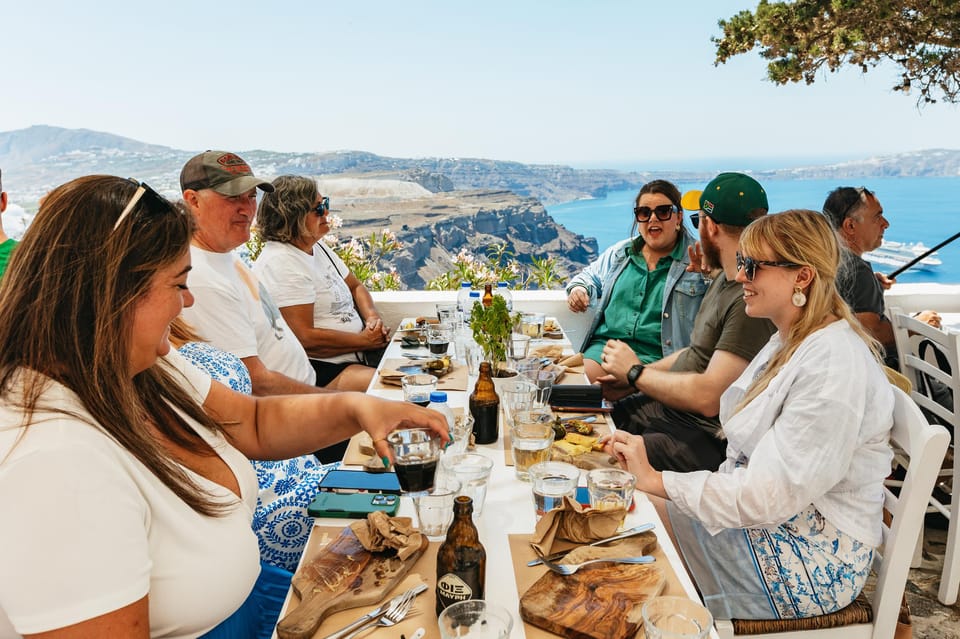 Fira: Guided Foodie Walking Tour with Tastings - Fira by Food: Why This Walk Works on Santorini