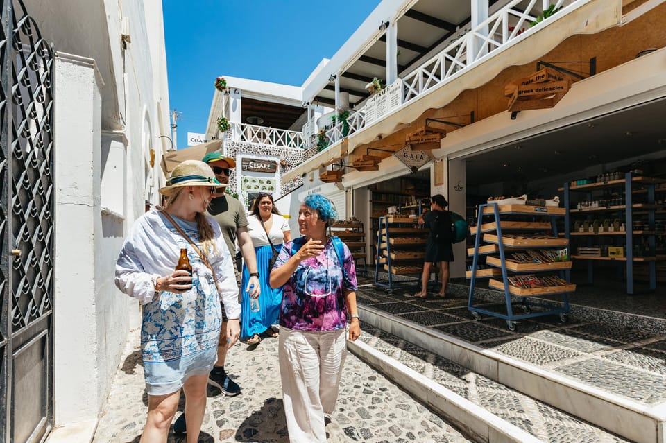 Fira: Guided Foodie Walking Tour with Tastings - Olive Oil, Honey, and Souvlaki: The Tastings That Teach You How to Spot Quality