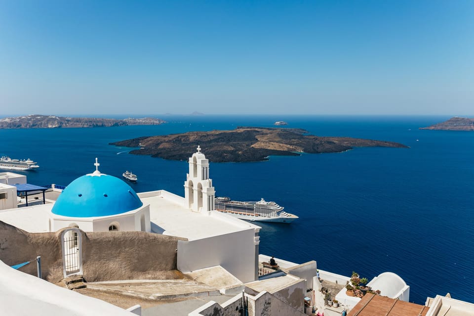 Fira: Guided Foodie Walking Tour with Tastings - The Daily Market and a Caldera-Side Meal: Fish, Vegetables, and a Proper Lunch