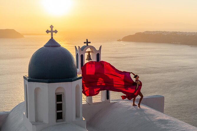 Flying Dress Photoshoot in Santorini by Flying Dress Photo © - Key Highlights Worth Knowing