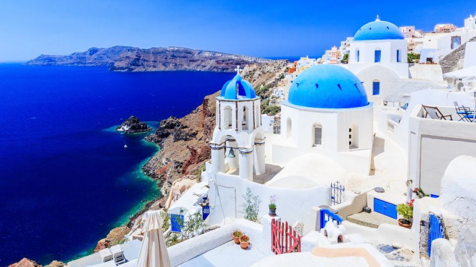 From Heraklion/Crete: Santorini Island Guided Day Trip - Optional wooden-boat volcano hot springs: worth it if timing cooperates