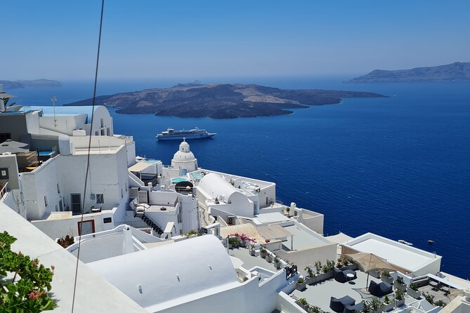 Full-Day Private Tour of Santorini Caldera & The Most Famous Sightseeing - Perissa Black Sand Beach: Where the Day Turns From Cliffs to Water Time