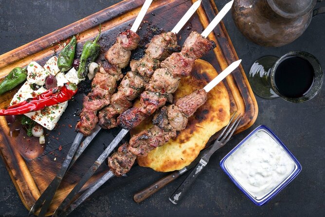 Greek Cuisine Cooking Class in Santorini with Recipes and Wine - Lunch or Dinner With Wine: Why Eating Matters Here