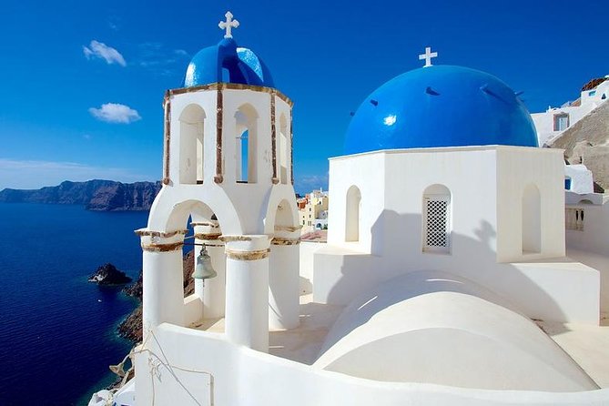 Private Half-Day Sightseeing Tour of Santorini - Getting picked up smoothly: cable car upper station, ports, and hotels