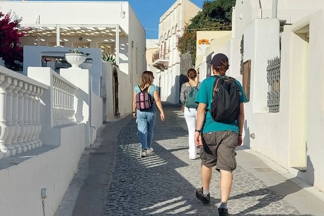 Private Tailor-Made Santorini Tour with Local Driver - Oia and Imerovigli: the cliff-view photo sequence that usually eats most of your time