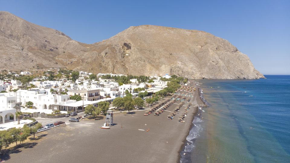 Santorini 2-Day Combo: Volcano Boat Cruise & Island Bus Tour - Profitis Ilias viewpoint and the lead-in to Oia