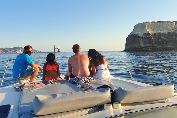Santorini 5 - Hours Private Day Or Sunset Cruise with Bbq and Drinks - BBQ, Mezze, Unlimited Soft Drinks, and Free Wine and Beer