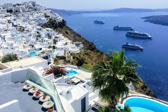Santorini 5 Hours Sightseeing Tour - Stop 5: Perivolos Beach—black sand, swimming breaks, and optional lunch