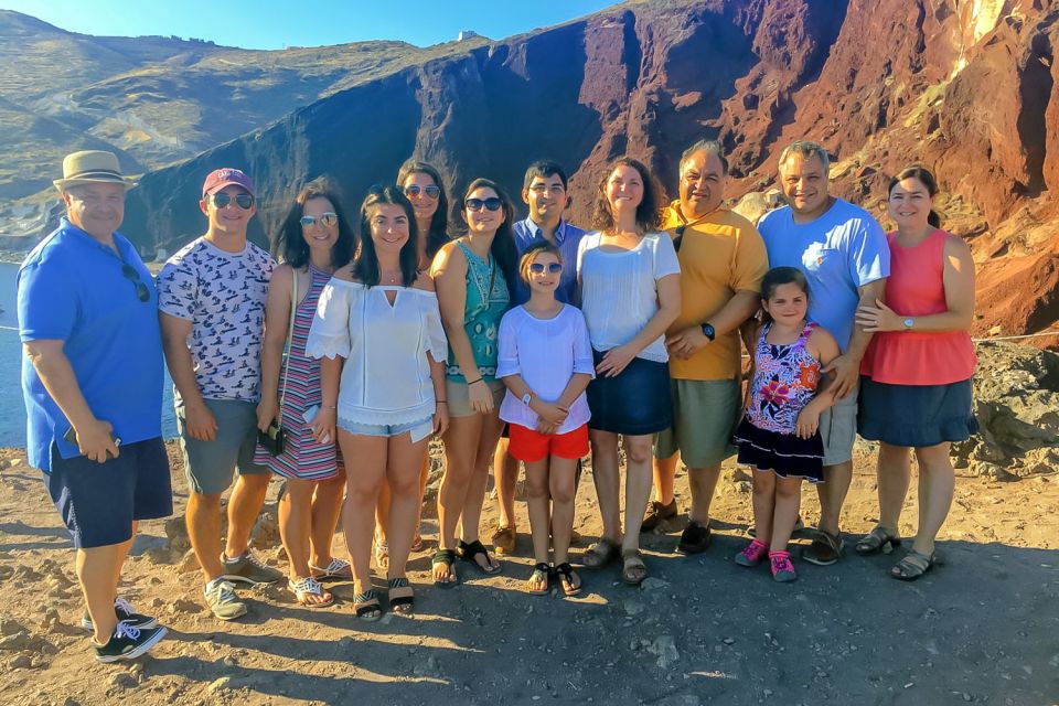Santorini: 6-Hour Best of Santorini Private Experience - Beaches with Two Colors: Red Beach and Black Beach Break Time