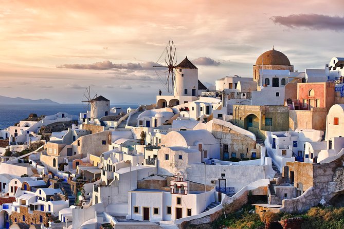 Santorini: 6hr Private Tour with Olive Oil, Beer or Wine Tasting - From the cable car area: how pickup and the day’s flow work