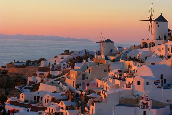 Santorini 8-Hour Private Tour with Hotel & Cruise Port Pickup - Oia Main Street: where the views start the day right