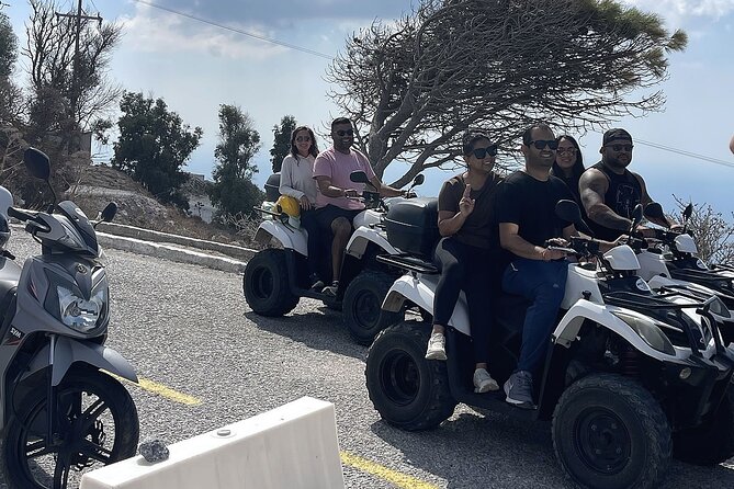 Santorini ATV Highlights Tour: Oia, Viewpoints & Volcanic Beaches - Perissa Black Sand Beach and Red Beach: Volcanic Time, Tight Stops