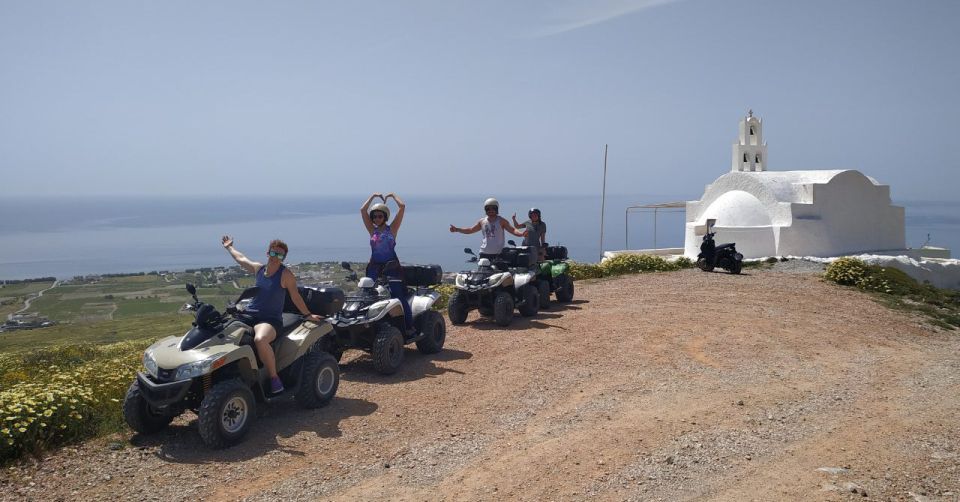 Santorini: ATV-Quad Experience - Getting picked up and what to bring for the best experience