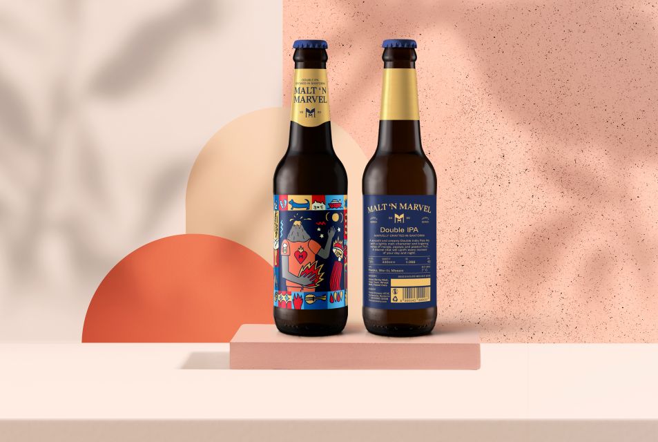 Santorini: Brewery Tour with Beer Tasting & Optional Meal - Your Santorini “off the usual trail” beer tour at Ftelos