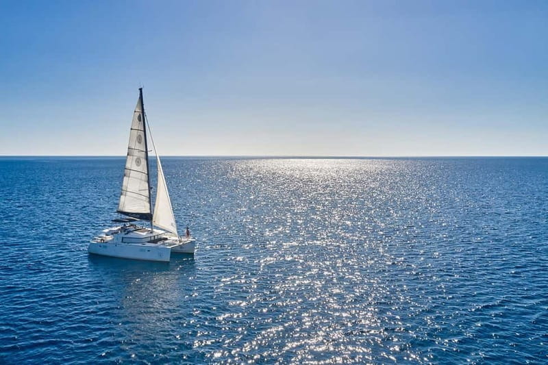 Santorini: Caldera Classic Catamaran Cruise w/ Meal & Drinks - Sunset Cruise vs Morning Cruise: Pick the Mood