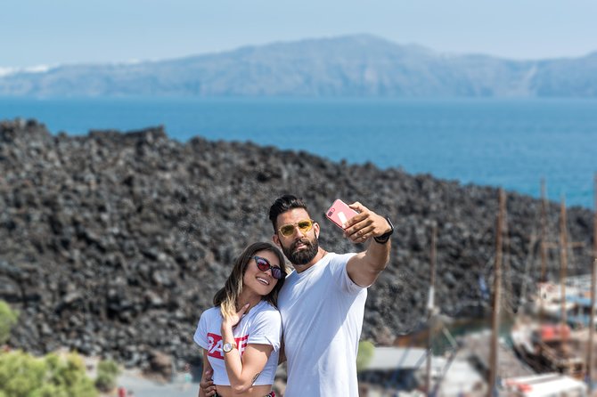 Santorini Caldera Cruise Tour (Volcano, Hot Springs, Thirassia) - Thirassia free time: 2 hours to roam, eat, and look back at the caldera