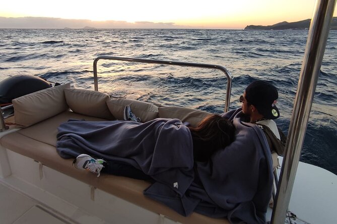 Santorini Caldera Panorama Winter Cruise All Inclusive - Boat comfort in winter: inside space, blankets, and sea-state truth