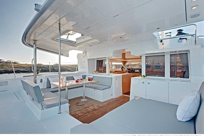 Santorini Caldera Sailing Tour with BBQ Lunch and Drinks - The catamaran route: where the views come from