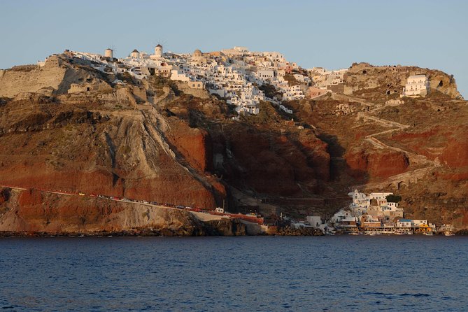 Santorini Caldera Sunset Sailing Cruise with Dinner and Wine - Is the $96.79 price good value? Know what’s included and what costs extra