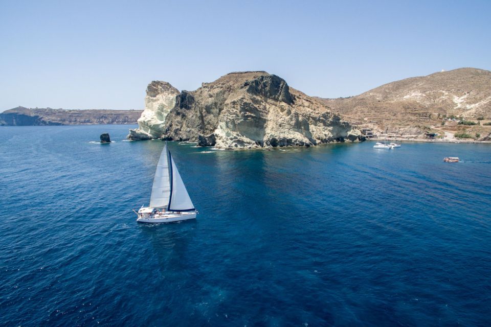 Santorini Caldera: Sunset Sailing Cruise with Meal - Why Santorini’s caldera looks best from the water
