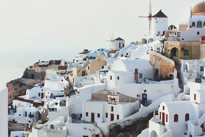 Santorini Classic Highlights and Sightseeing Private Tour - Oia highlights: Platsani, Three Blue Domes, Castelli, and windmills