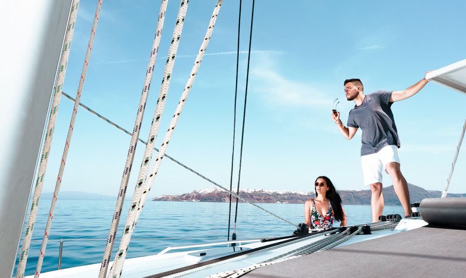 Santorini: Day Cruise with Meal & Open Bar - Lunch On Board: Greek Mezedes, BBQ, and Drinks That Don’t Feel Like a Token
