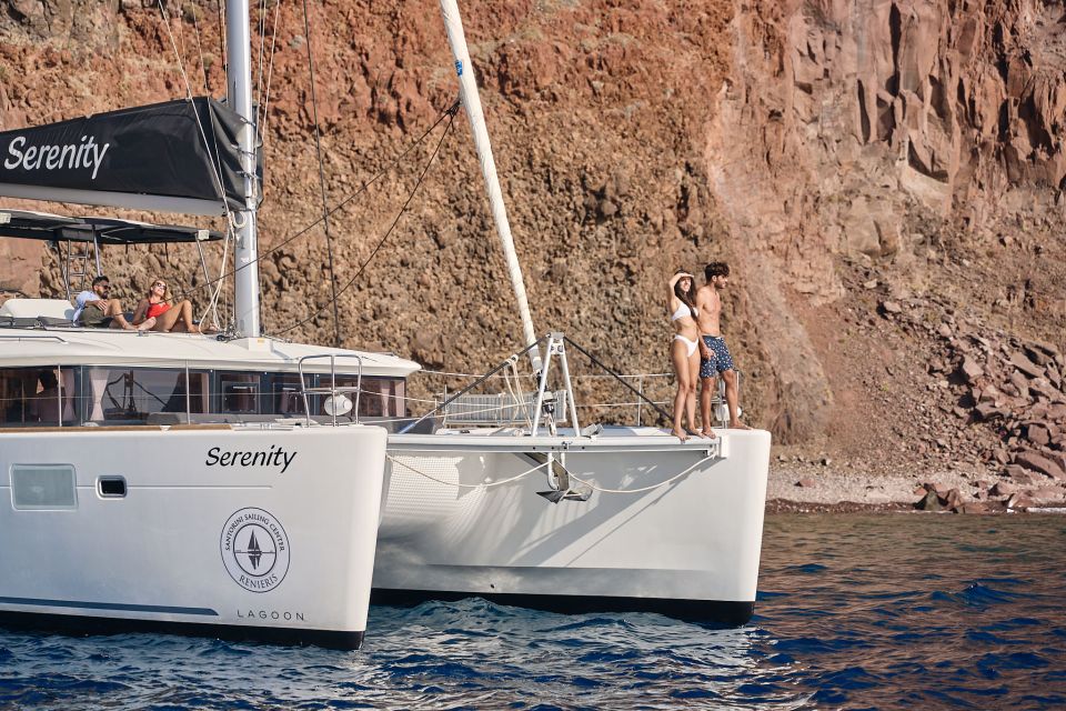 Santorini: Day Luxury Catamaran Cruise with Meal & Drinks - Food, Drinks, and the Little Details That Make It Worth $159