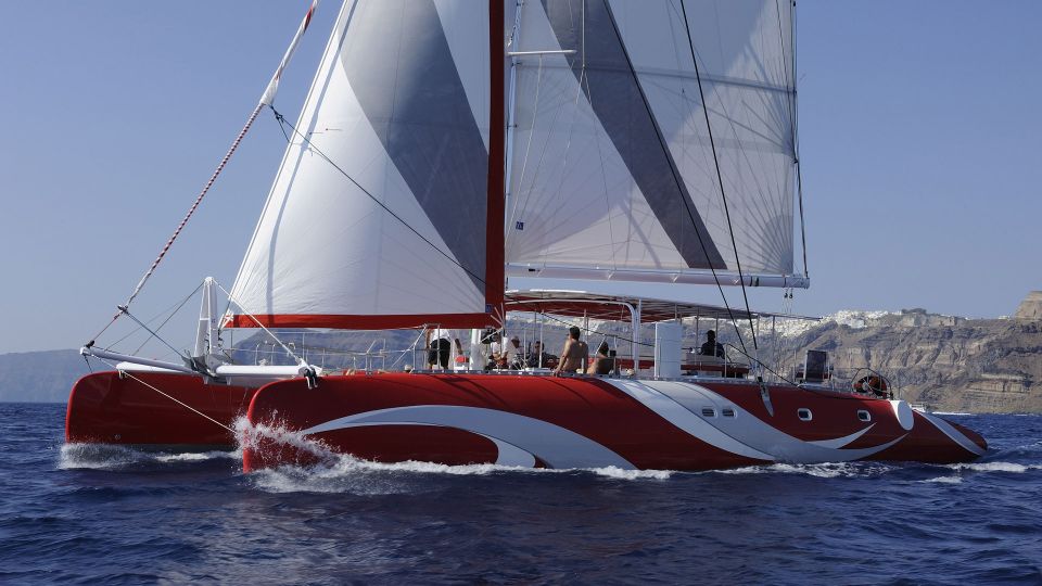 Santorini: Dream Catcher 5-hour Sailing Trip in the Caldera - Dream Catcher Catamaran: What the 5 Hours Actually Feel Like