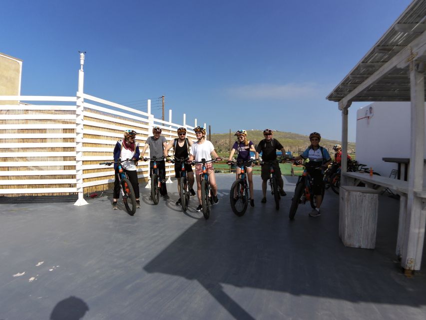 Santorini: Electric Mountain Bike Adventure - What to bring so you’re comfortable the whole ride