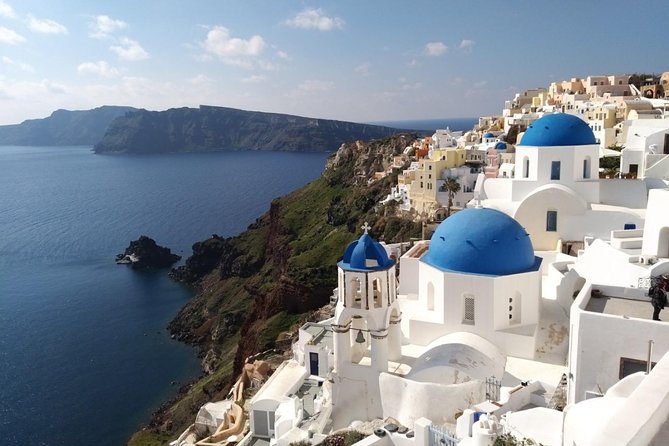 Santorini First-time Visitors Private Tour with Wine Tasting - Profitis Ilias monastery: highest-peak views and a monk-made tasting