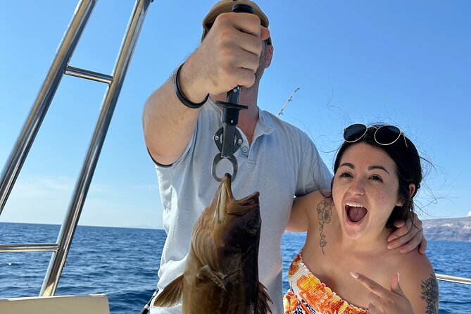 Santorini Fishing Private Cruise boat tour - BBQ, Snorkeling - Price and Value: What You’re Paying For at $514.18 Per Person