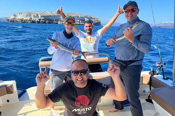 Santorini Fishing Private Cruise boat tour - BBQ, Snorkeling - The BBQ Lunch on Board: The Meal You’ll Remember