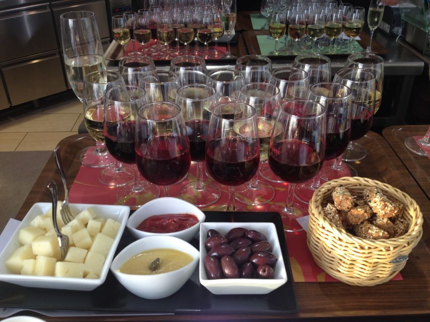 Santorini: Guided Tour to 3 Wineries with Wine Tastings - What you’ll taste: 12 small glasses across Santorini specialties