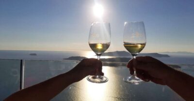 Santorini: Guided Wineries Private Tour with Wine Tastings - Art Space Wine Museum: Volcanic Rock, Cellar Tools, and Greek Art