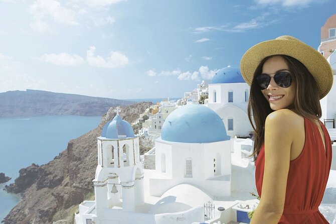Santorini Highlights: 5-Hour Private Tour with Wine-Tasting - Caldera viewpoints: the science behind the cliff photos