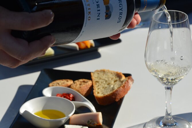 Santorini Highlights Small-Group Tour with Wine Tasting option - When you upgrade to full day: Akrotiri, Red Beach, and Emporio’s Cycladic lanes