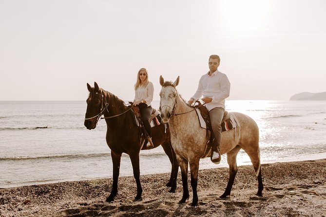 Santorini: Horse Riding to the Black Sandy Beach (Eros beach) - Timing, Heat, and What to Pack for Dust