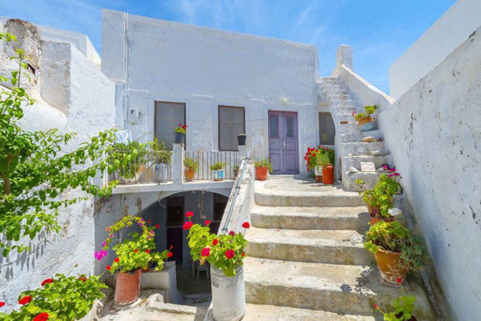 Santorini Island Bus Tour and Caldera Sunset Cruise - Prophet Elias and the highest views over Santorini