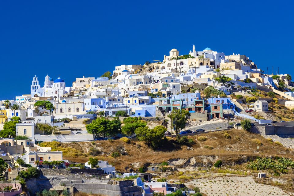 Santorini: Island Highlights Guided Day Trip with Oia Sunset - Prophet Elias viewpoint: your “Santorini makes sense now” stop
