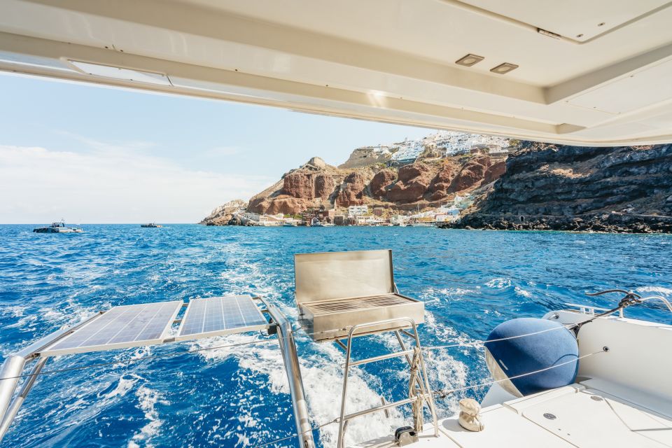 Santorini: Luxury Catamaran Day Trip with Meal and Open Bar - Who This Trip Fits Best (And Who Should Think Twice)