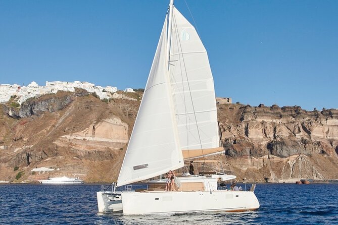 Santorini Platinum Catamaran Cruise with Meal, BBQ and Open Bar - Why This 5-Hour Santorini Catamaran Feels Like the Right Kind of Relaxation
