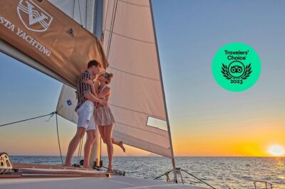 Santorini Platinum Catamaran Cruise with Meal, BBQ and Open Bar - Price and value: what $120.93 buys you in the real world