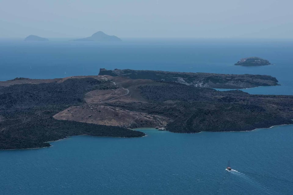 Santorini Port: 3 Hour Cruise to Volcano and Hot Springs - Audio commentary and caldera views you’ll actually remember