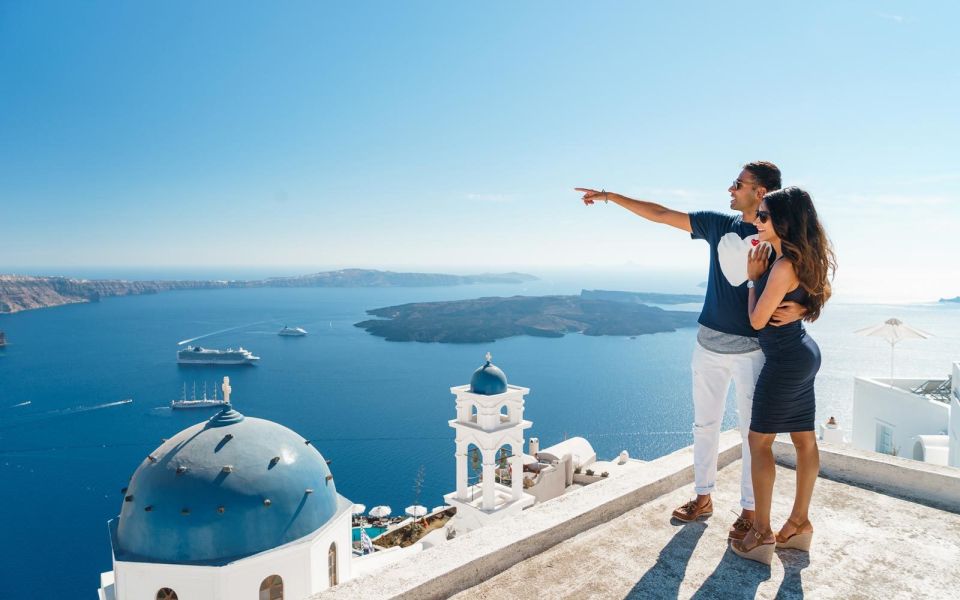 Santorini: Private Customizable Car Tour with a Local Guide - Profitis Ilias Monastery: Santorini’s highest viewpoint